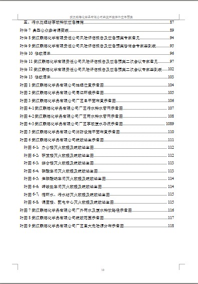 武汉尊龙凯时化学品有限责任公司突发环境事件应急预案